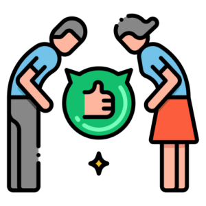 icone pour respect, communication non violente